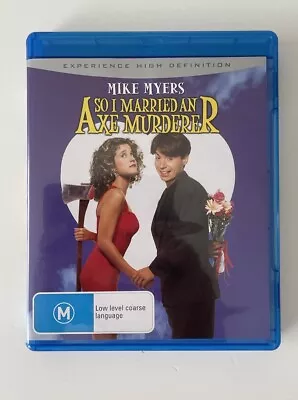 So I Married An Axe Murderer - Blu-ray - OOP - Rare - Region B • $16.50