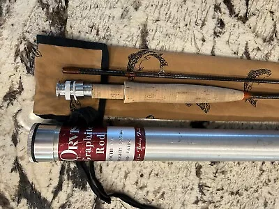 Orvis Superfine 8ft 6wt 2 Piece Trout Fly Rod Lightly Used • $295