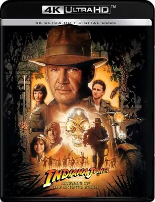 Indiana Jones And The Kingdom Of The Crystal Skull [New 4K UHD Blu-ray] 4K Mas • $42.49