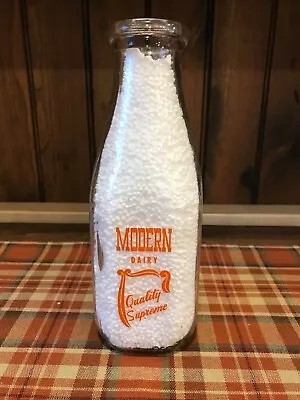 Modern Dairy Old Vintage Milk Bottle • $15