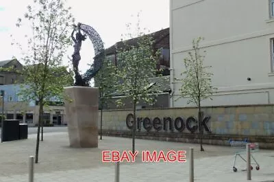 £1.80 • Buy Photo  Greenock Egeria The Wood Nymph Greenock Sign And Tesco Trolley At The Jun