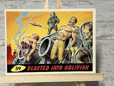 1994 Topps Mars Attacks  Trading Card #59 Blasted Into Oblivion • $2.95