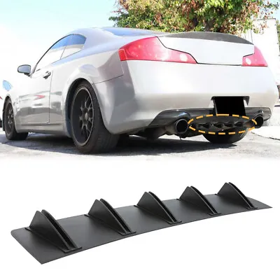 For Infiniti G25 G35 G37 Sedan Coupe Rear Bumper Spoiler Diffuser Splitter 10Fin • $39.28