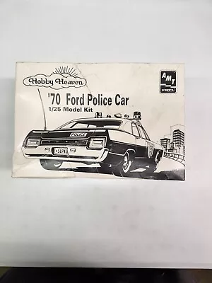 AMT/ERTL Hobby Heaven 1970 Ford Police Car 1/25 Scale  • $13