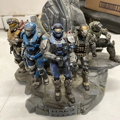 Halo Reach Noble Team Legendary Limited Edition Statue 2010 NOT COMPLETE  • £48.26