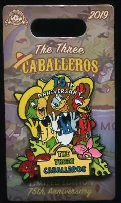 £41.71 • Buy WDW The Three Caballeros 75th Anniversary LE Disney Pin 139426
