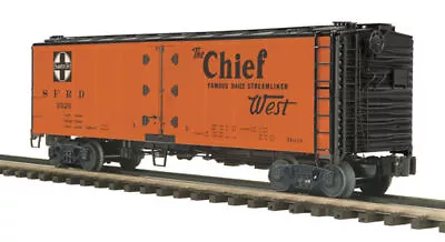 MTH 20-94089  O  Santa Fe 40' Steel Reefer Car NIB • $39.58