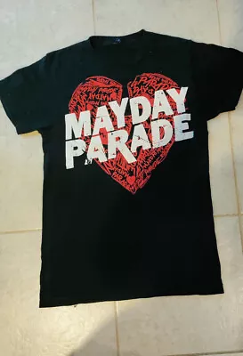 Mayday Parade Alternative Indie Rock Band Black T-shirt XS • $7.99