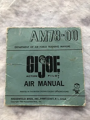 Vintage 1964 GI JOE AM78-00 Air Manual Booklet • $4.99