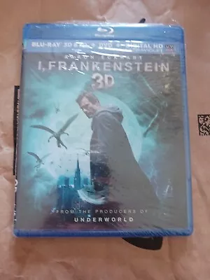 I Frankenstein (Blu-ray 3D 2d Dvd 2014) Aaron Eckhart Digital Expired? • $0.99