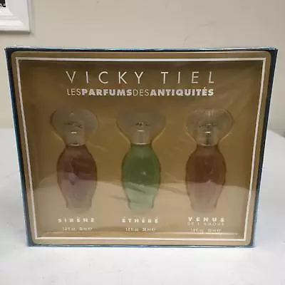 Vicky Tiel Womens 1 OZ Sirene Ethere Venus EDT Spray Gift Set Perfume • $97.95