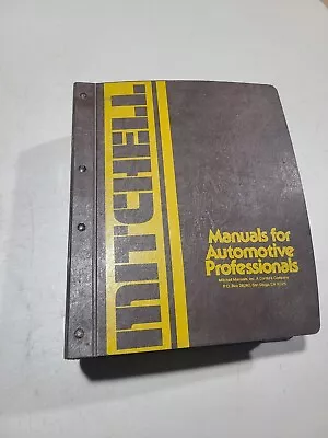 Mitchell Manual Ac And Heating Service And Repair Domestic Cars 79-84 • $40