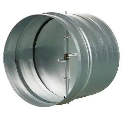 VENTS-US Back Draft Damper Vent Rubber Seal 5 Inch Galvanized Ventilation HVAC • $29.95