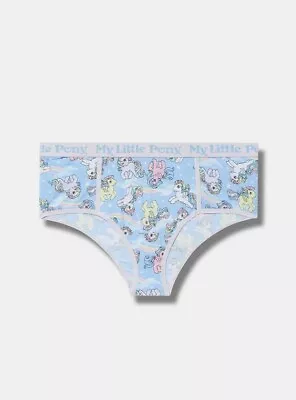 Nwt Torrid My Little Piny Size 0 Cotton Mid - Rise Cheeky Panty  • $12