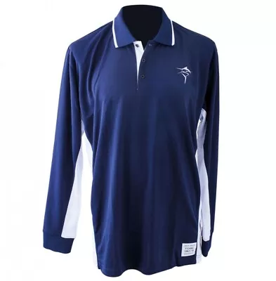 $34.95 • Buy Jarvis Walker Navy/White Long Sleeve Fishing Shirt