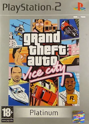 £3.89 • Buy Grand Theft Auto: Vice City (PS2) Adventure: Free Roaming FREE Shipping, Save £s