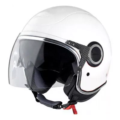 Helmet Jet PIAGGIO VESPA VJ White Montebianco 544 • $317.95