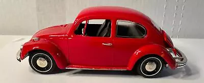 Volkswagen Beetle Red 1:25 Scale Model Built • $9.99