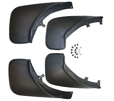 4Pcs Black Mud Flaps Splash Guards Fender Cover For LR Range Rover 2002-2012 ABS • $93.07