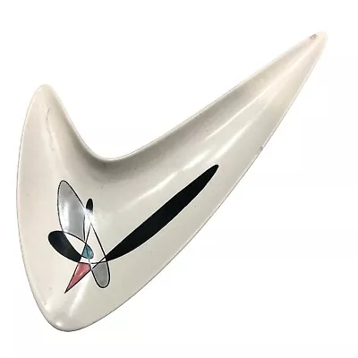 Mcm Atomic Metlox Poppytrail Contempora Ceramic Boomerang Jaw Bone Serving Dish • $250