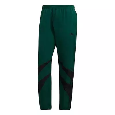 Adidas ORIGINALS MEN'S SPRT SHARK WOVEN TRACK PANTS TRACKSUIT BOTTOMS GREEN NEW • £39.99