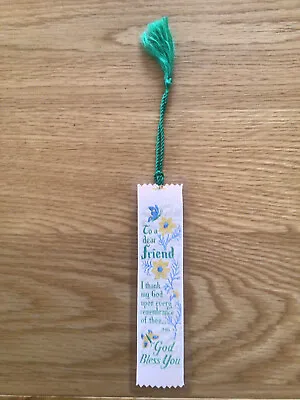 £2 • Buy Friendship  Woven Bookmark With Silken Tassel