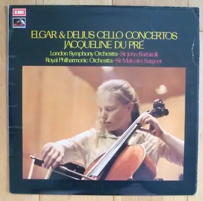 Asd 2764 Elgar & Delius Cello Concerto Jacqueline Du Pre - Vinyl Lp Record • £12.99