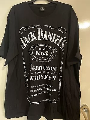 Jack Daniels Tennessee Whiskey Mens T-shirt Size 7XL - Old No 7 NWT • $18.99
