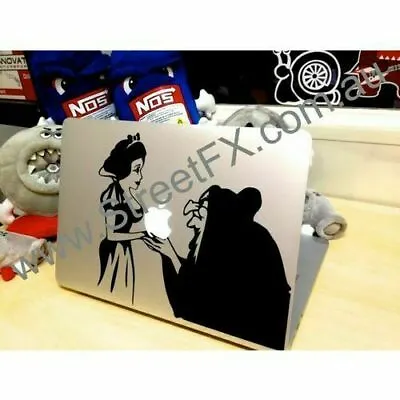 $10.38 • Buy Laptop Snow White Sticker Decal Apple Macbook Dell Laptop MSI Asus Cartoon