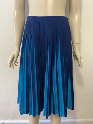 $49 • Buy GORMAN Blue Concertina Skirt 10