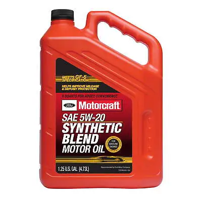 Synthetic Blend Motor Oil，5W-20-premium-quality Motor Oil Specifically Developed • $20.65