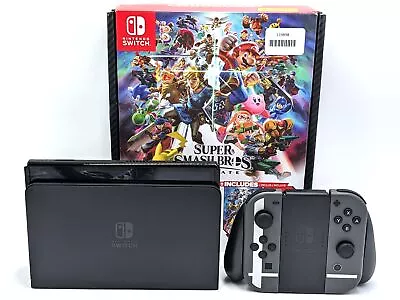 Nintendo Switch OLED 64GB Console Super Smash Bros Ultimate Bundle • $349.99