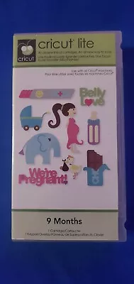 Cricut Cartridge 9 Months - Expectant Baby Babies Boy Girl Pregnant Baby Shower • $20