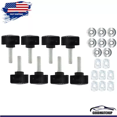 Universal Easy On Off Hard Top Fasteners Nuts Bolts For Jeep Wrangler YJ TJ JK  • $9.16