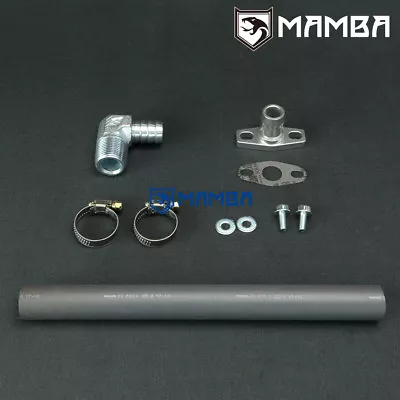 MAMBA Turbo Oil Return Line Kit For Nissan TD42 GU GQ W/ TD05H 16G 18G 20G UFI • $115.22