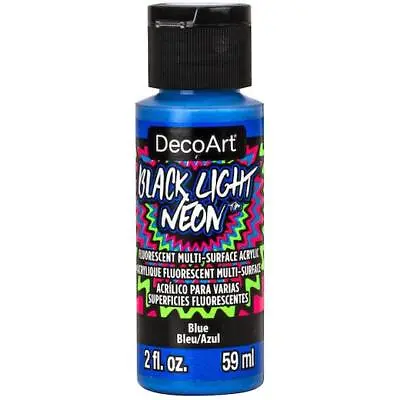 £3.59 • Buy DecoArt Americana Black Light Neon Acrylic Paint 59ml (2oz)