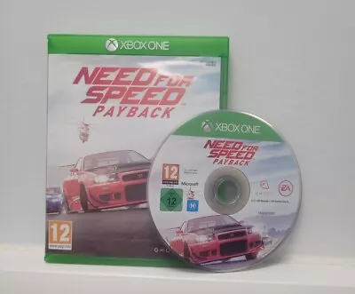 NEED FOR SPEED PAYBACK Xbox One EXCELLENT Condition (PLAYS ON SERIES X) • $49.18