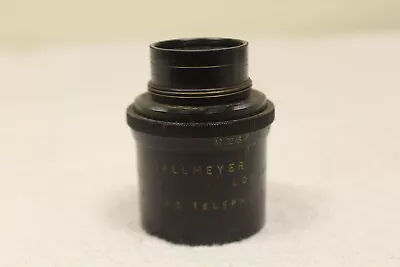 Vintage Camera Lens- Dallmeyer Telephoto 6  F/4.5 • $85