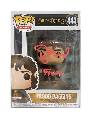 Lord Of The Rings Frodo Funko Pop #444 Signed By Elijah Wood Authentic + COA • £230