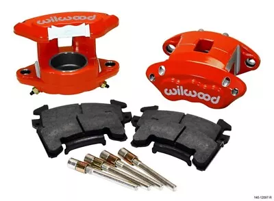 Wilwood For D154 Front Caliper Kit - Red 2.50in Piston 1.04in Rotor • $440.11