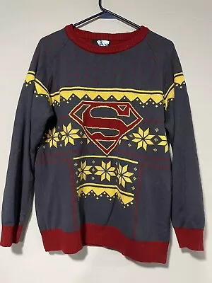 * Superman Ugly Holiday Christmas Sweater • $20