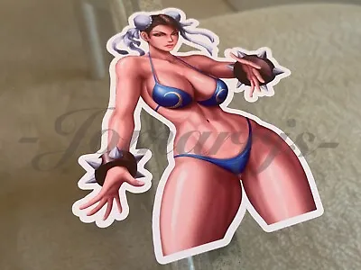 $5.99 • Buy Street Fighter - Anime - Chun Li Bikini Sun Fun Sticker Decal Vinyl #2