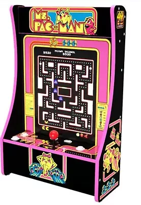 Arcade1UP Ms Pacman Partycade - Brown Box Brand New • $374.99