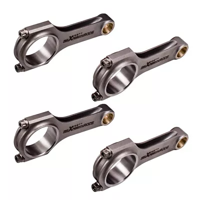 4pcs Forged H-Beam Connecting Rods+ARP Bolts For VW Golf MK1 Rabbit 1.6L Diesel • $359.44