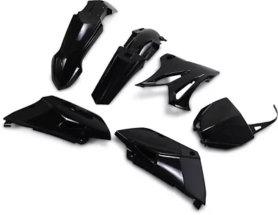 UFO Complete Plastics Kit Black YAKIT320001 For Yamaha YZ85 2015-2021 • $95.12