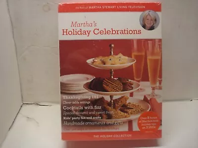 Marthas Holiday Celebrations (DVD 2006 3-Disc Set) NEW • $9.99