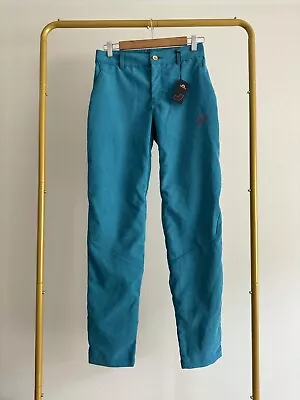 LA Sportiva Blue Corduroy Climbing Adventure Pants Women's Sz Small • $30