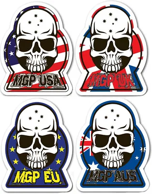 Madd Gear MGP Countries Skull Sticker - Assorted Countries • £3.70