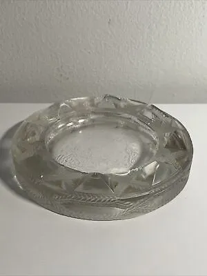 Rene Lalique GRENADE Ashtray  Signed R Lalique With Some Chips • £189.08