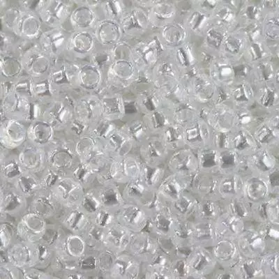 Toho Size 15/0 Japanese Seed Beads - 10g & 5g Top Grade Snowflake Crystal • £1.40